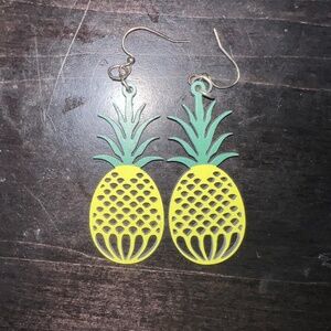 Pineapple earrings